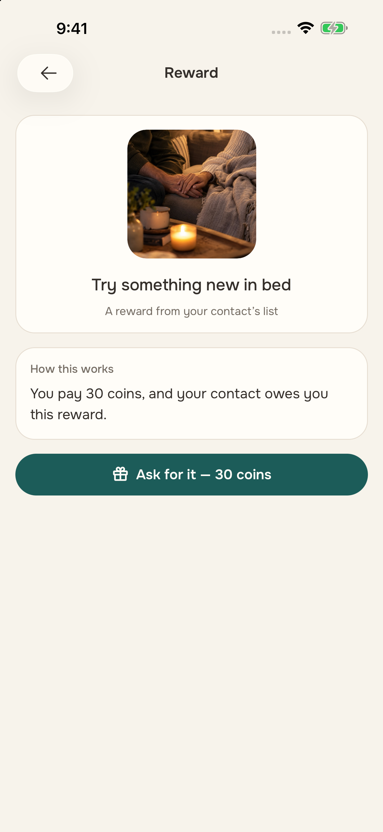 Max’s personal gift: try something new together